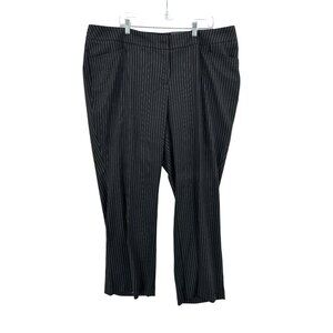 Lane Bryant Striped Dress Pants Womens Size 22 NWT Corpcore‎ Office Siren